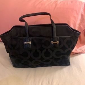 Coach shoulder bag black